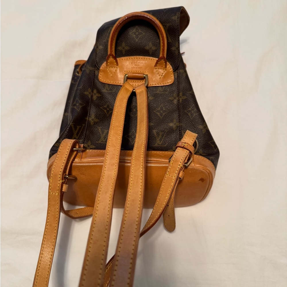 Louis Vuitton Brown and Tan Monogram Backpack - Picture 12 of 16